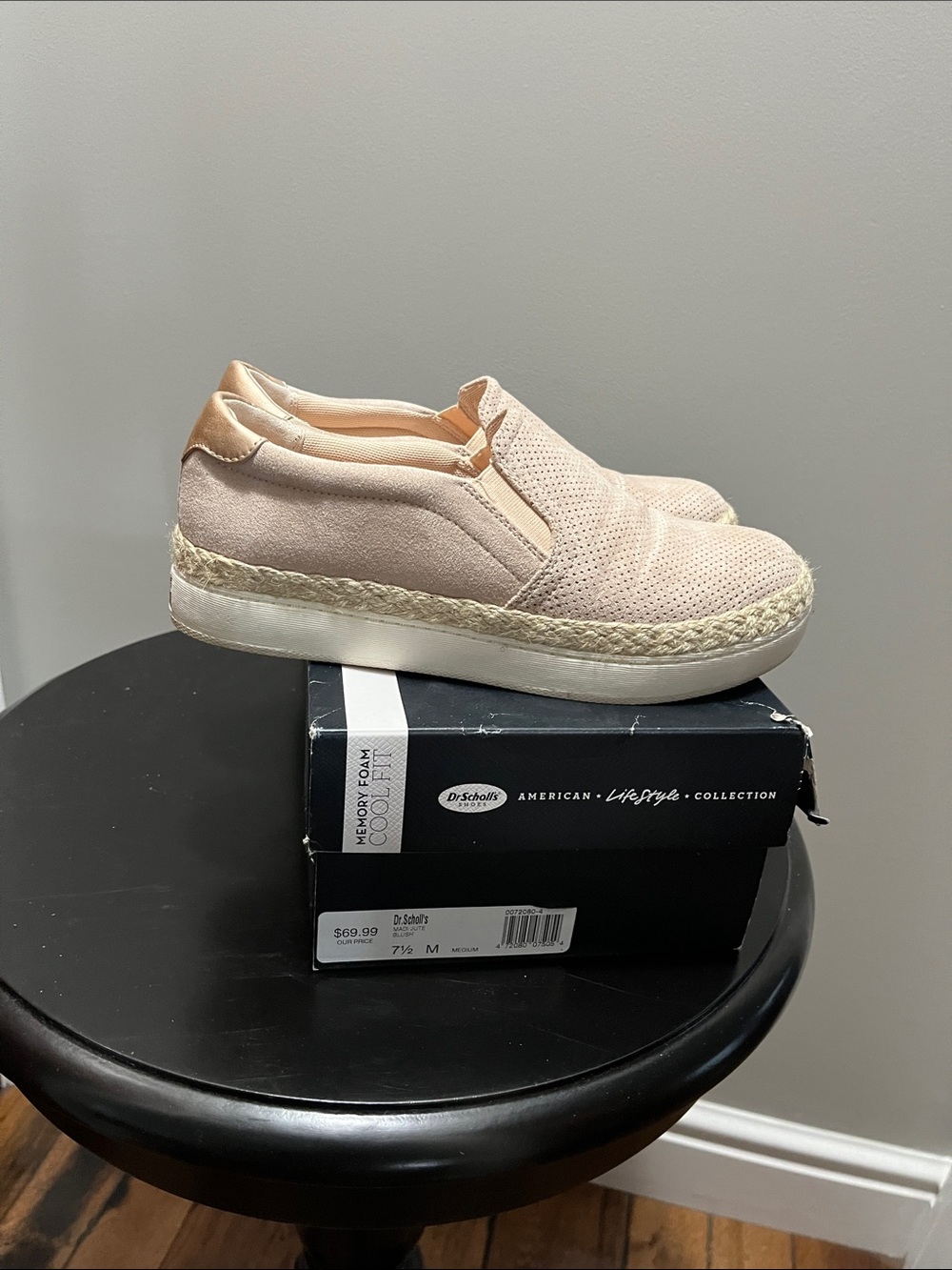 Dr. Scholl's Blush Slip-On Espadrille Mule